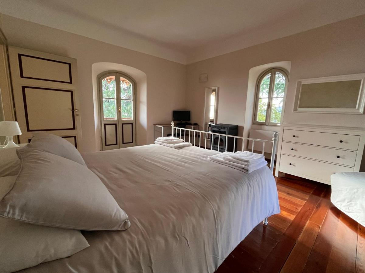 Appartamento in villa storica vista lago e piscina Lesa Esterno foto